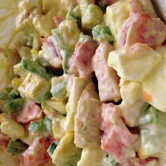 Mel Chicken And Mayo Salad A picture of Mel Chicken And Mayo Salad.
