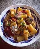 鮪魚小番茄義大利麵 Pasta con Tonno e Pomodorini
