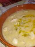 Velouté de Grão-de-bico com Cogumelos (r.propria)