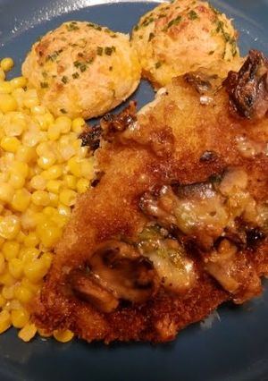 A picture of Munster Mushroom-Stuffed Chicken Breasts.