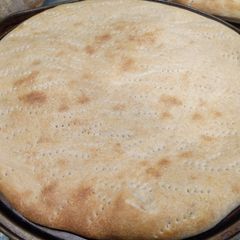 A picture of Lazy Sourdough Pizza Crusts.