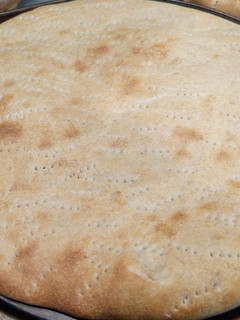 A picture of Lazy Sourdough Pizza Crusts.