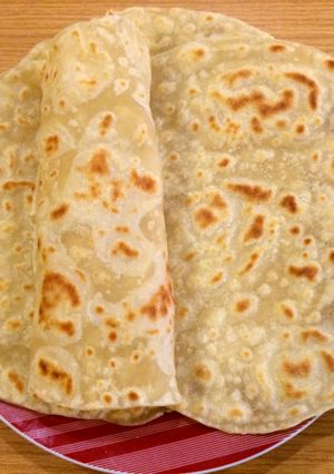 صورة لوصفة خبز التورتيلا السريع