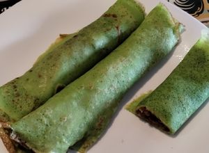 Foto de Panqueca de espinafre sem gluten