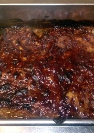 A picture of chipotle bbq meatloaf.