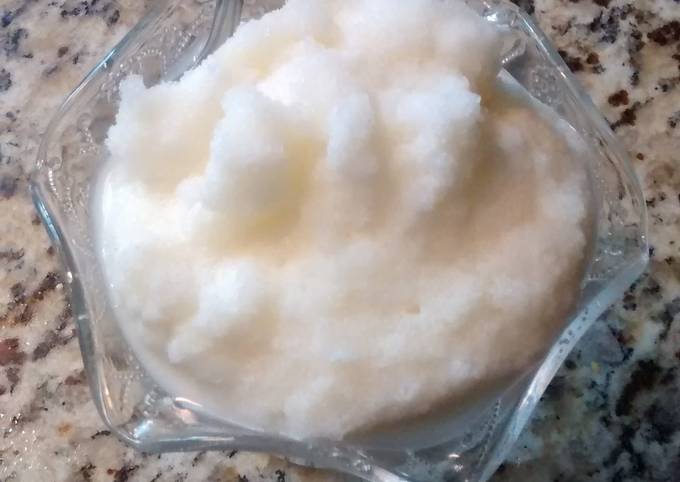 Recipe of Speedy Snow Cream