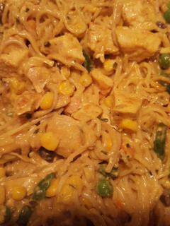 A picture of Chicken Spaghetti Bake.