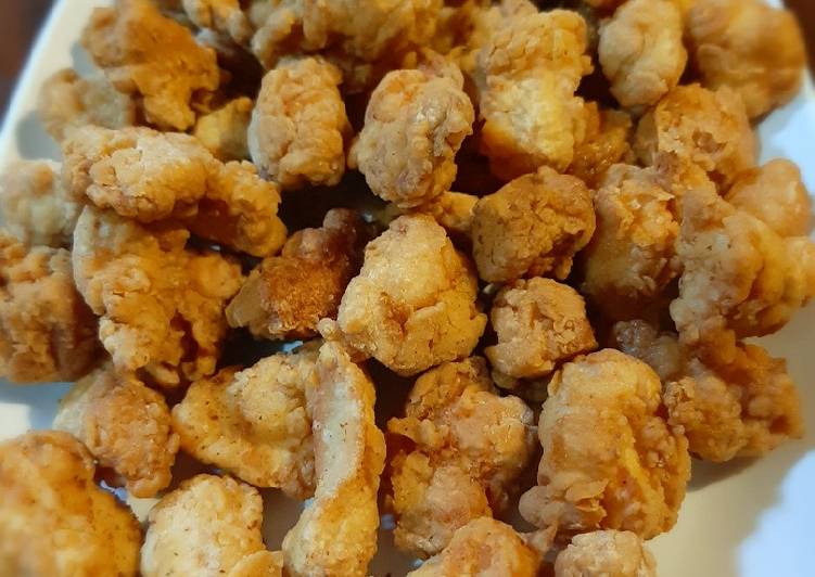 Resep Chicken Popcorn gurih renyah #NonMSG, Bikin Ngiler