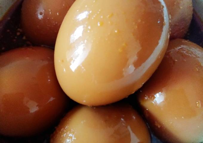 Langkah Mudah untuk Membuat Telur pindang coklat Anti Gagal