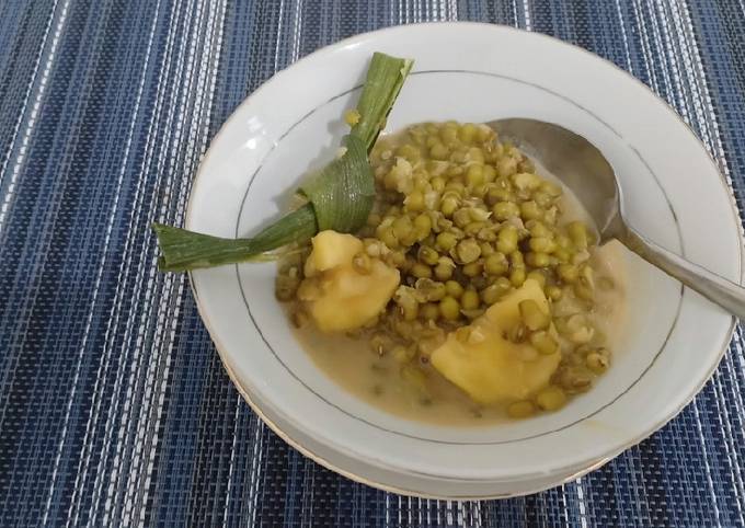 Burjo (Bubur Kacang Hijau) sehat ala ala