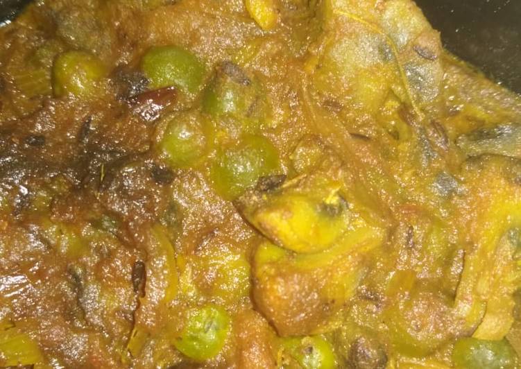 Step-by-Step Guide to Prepare Homemade Peas mushroom stir fry