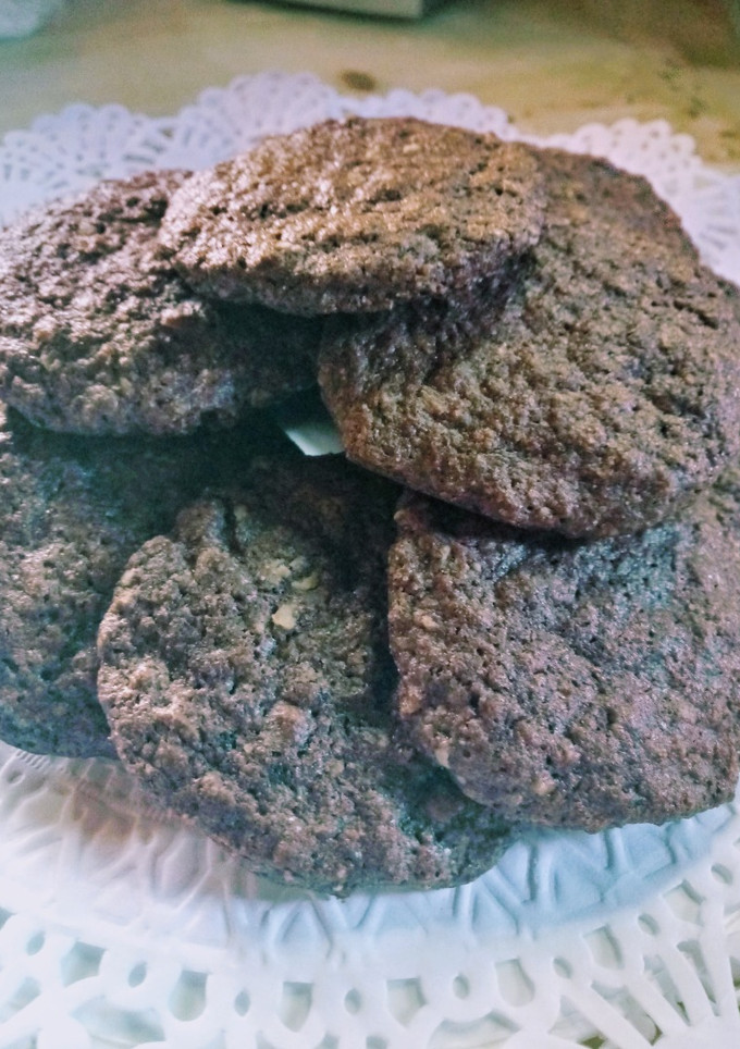 Una foto de Galletitas de miel y chocolate