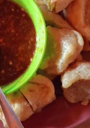 Foto resep Pentol tahu sambel kecap