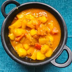 A picture of Cucumis melon sabji.