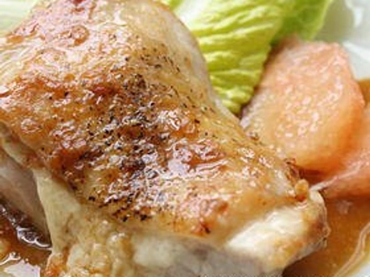 Easy Way Prepare Chicken Parmesan with Grapefruit Sauce the Delicious Tasty