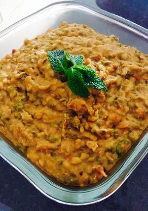 A picture of Green Gram Dhal Curry.