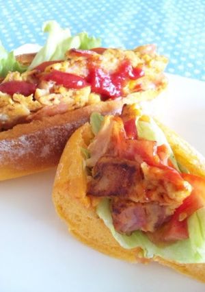 A picture of Vegetable Juice Bread.