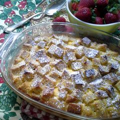 Lemon Bread Pudding A picture of Lemon Bread Pudding.