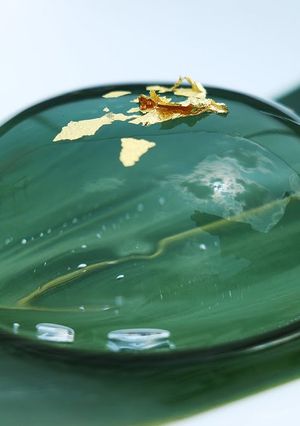 A picture of Water Drop Shingen Mochi.