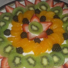 A picture of Fruit Pizza.