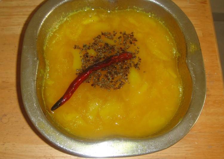 Simple Way to Prepare Favorite Mango pachadi