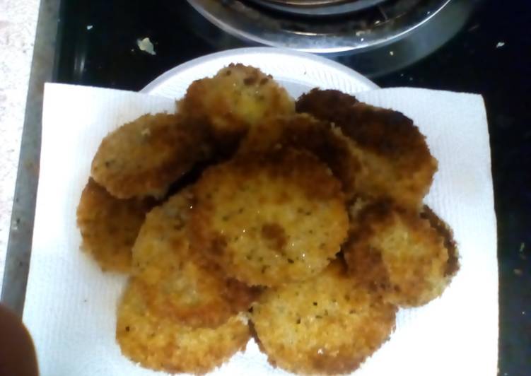 Recipe of Ultimate Fried Green Tomatoes with Garlic Panko Cbs