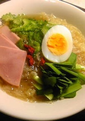 A picture of Ramen-style Glass Noodle Soup for Dieters.