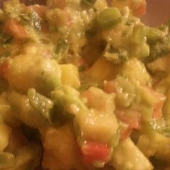 A picture of Pineapple Guacamole.