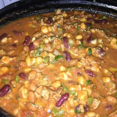 A picture of Homemade Crockpot Chili.
