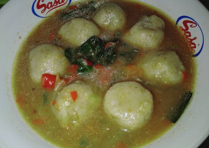 Resep 139 Bakso Pentol Ayam Sayuran Kuah Pedas By Uliz Kirei Oleh Sri