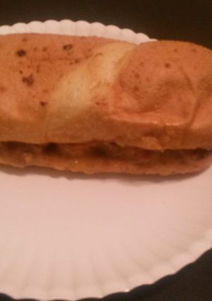 A picture of Shrimp Po Boy Sandwich.