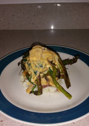 A picture of Beer Cheese Chicken and Veggies.