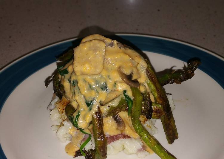 Beer Cheese Chicken and Veggies