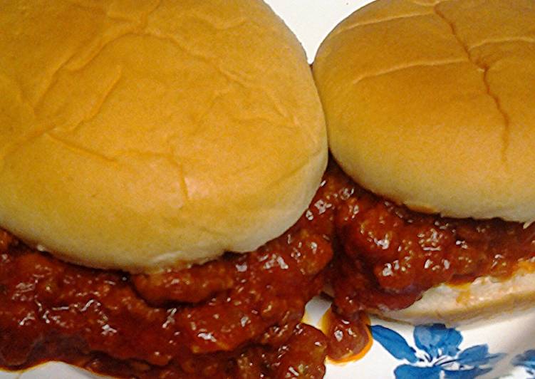 Step-by-Step Guide to Prepare Any-night-of-the-week three meat sloppy joes