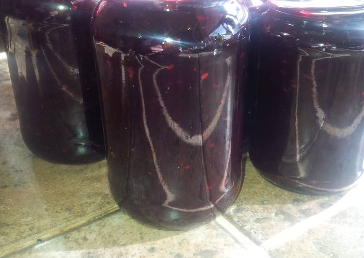 Recipe of Super Quick Homemade Hedgerow jam