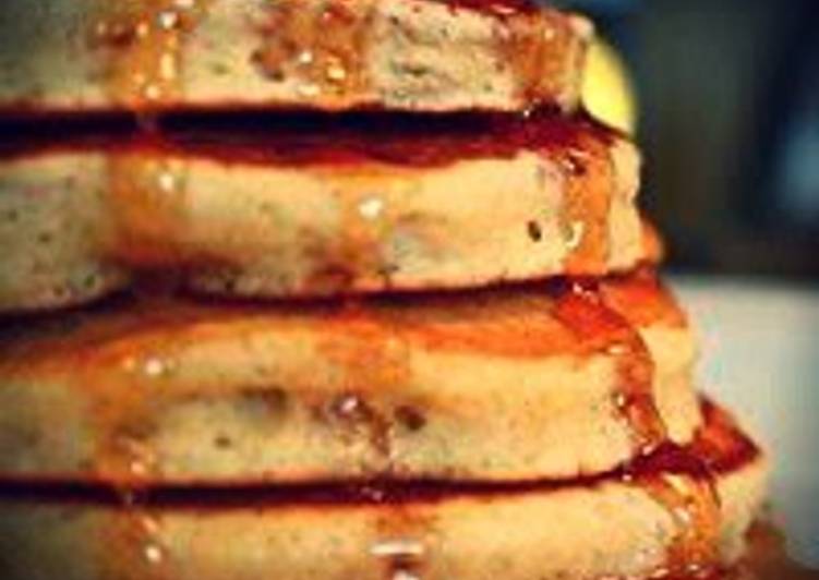 Step-by-Step Guide to Prepare Any-night-of-the-week No Milk or Eggs Pancakes