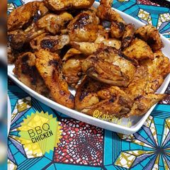 A picture of Bbq braai chicken... #braaifordad.