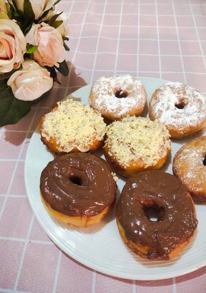 Foto resep Donat kentang menul empuk takaran sendok
