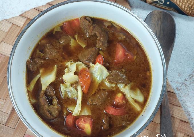 23. Tongseng Sapi Tanpa Santan