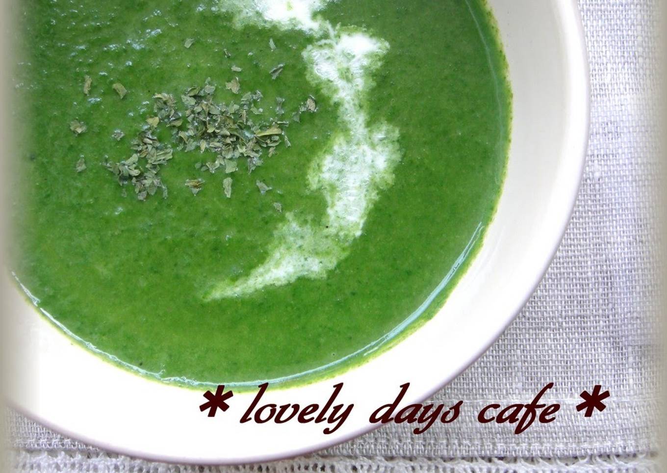 Spinach and Sweet Potato Potage