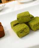 For Valentine's Day Not Too Sweet Matcha Truffles