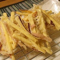 A picture of Sweet Potato Kakiage Fritters.