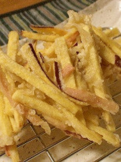 A picture of Sweet Potato Kakiage Fritters.