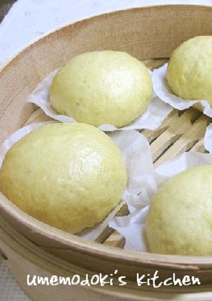 A picture of Baking Soda Manju.