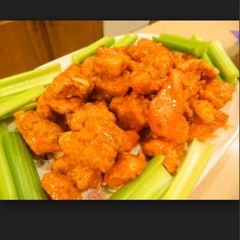 A picture of Chili's Boneless Buffalo Wings.