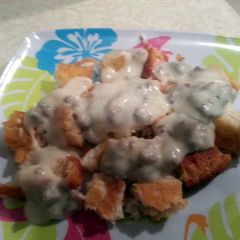A picture of Sausage Gravy.