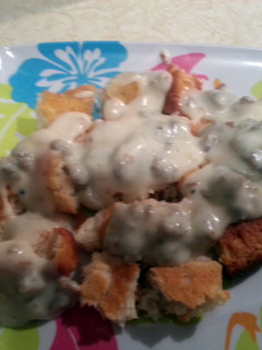 A picture of Sausage Gravy.