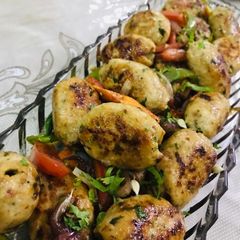 A picture of Sizzling Thai Kababs...