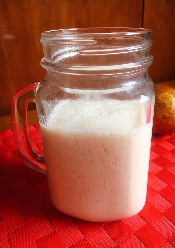 Una foto de Batido de kéfir y pera
