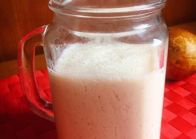 Batido de kéfir y pera